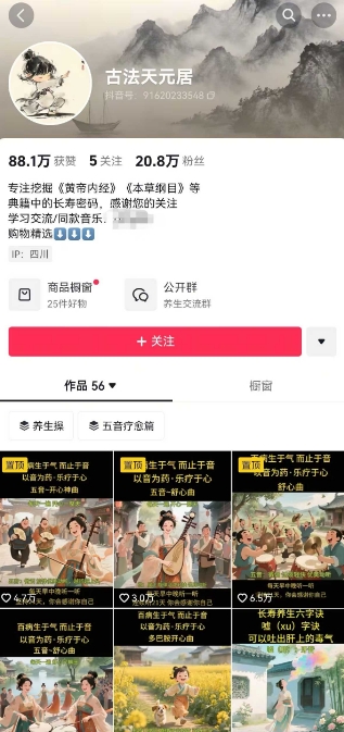 古法五音养生教程，五音疗愈的视频的制作方法，2-4小时就能学会，作者10天涨粉10W|HOOK协议网