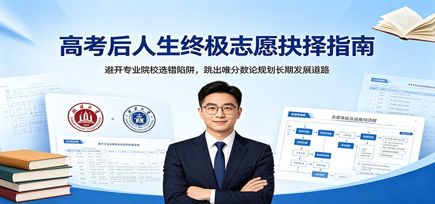 高考后人生终极志愿抉择指南：避开专业院校选错陷阱，跳出唯分数论规划长期发展道路|一人科技公司导航