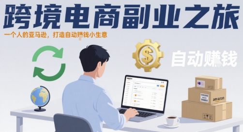 跨境电商副业之旅，一个人的亚马逊，打造自动賺钱小生意|HOOK协议网