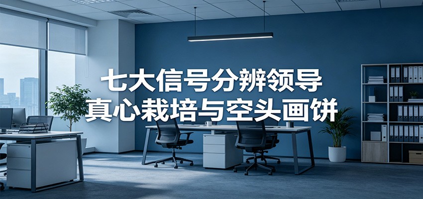 付费文章《七大信号分辨领导真心栽培与空头画饼》读懂管理背后人性逻辑|一人科技公司导航