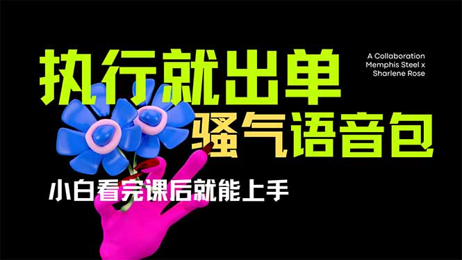 爆火全网的开车导航骚气语音包,只要执行就出单，小白看完课程就能实操…|HOOK协议网