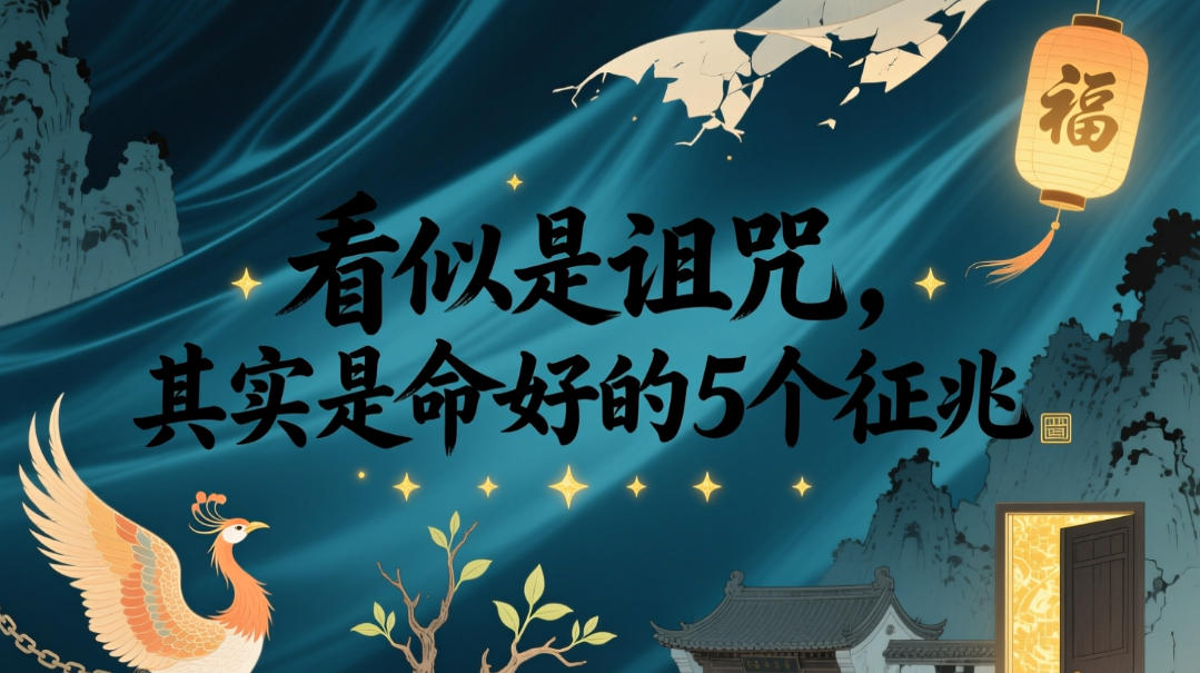 付费文章：看似是诅咒，其实是命好的5个征兆|一人科技OPC聚合软件