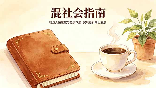 付费文章：混社会指南，吃透人情世故与竞争本质，实现稳步向上发展|一人科技公司导航