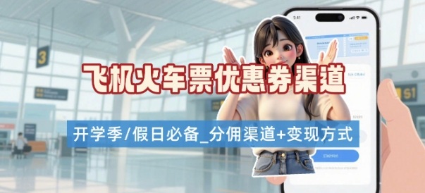 学生党必看！机票火车票优惠券申请渠道 + 项目打法，开学季节日速存|HOOK协议网