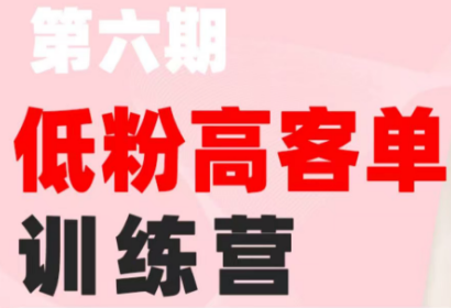 珠丽Julie·小红书低粉高客单训练营(第六期)|一人科技OPC聚合软件