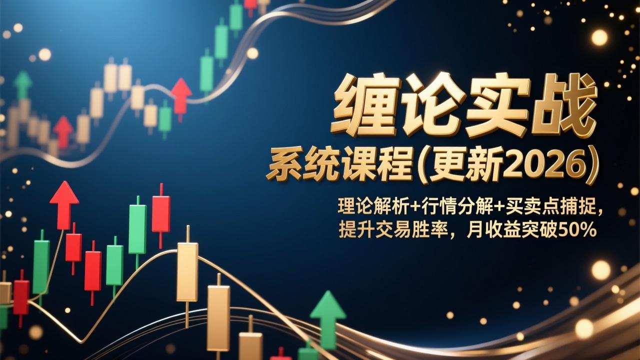 缠论实战系统课程(更新2026|HOOK协议网