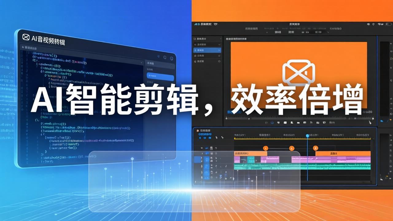 AI剪辑入门到精通实战：千问音视频转写+AI筛选文案+剪映精剪，一套SOP让你剪视频效率翻10倍|一人科技公司导航