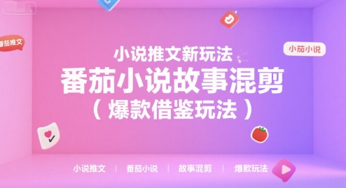 小说推文新玩法，番茄小说故事混剪(爆款借鉴玩法)|HOOK协议网